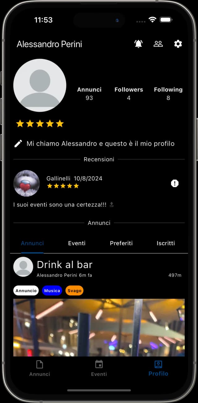 Ospite o Profilo